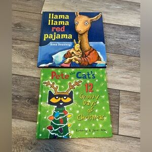 Books bundle llama llama and Pete the cat’s